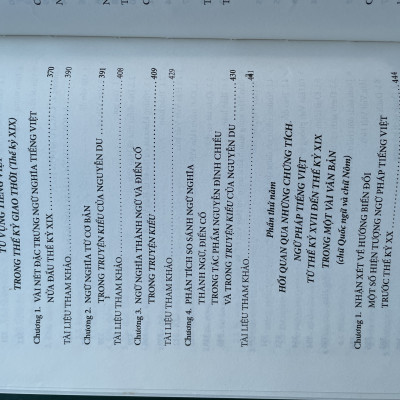 Tiếng Việt Lịch Sử - Một Tham Chiếu Hồi Quan