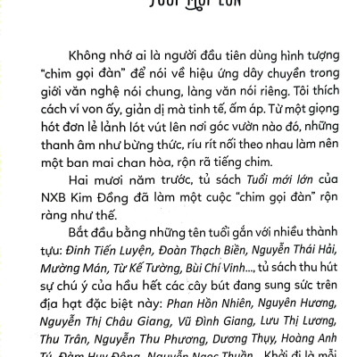 Tủ Sách Tuổi Mới Lớn - Những Lối Về Miền Hoa
