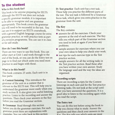 IELTS Grammar For Bands 6.5 And Above With Answers And Downloadable Audio