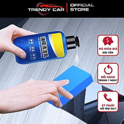 Chất tẩy màng dầu kính chắn gió phía trước ô tô, tẩy ố kính và vết bám đọng nước hiệu quả