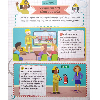 Tủ Sách Giáo Dục Stem: Lính Cứu Hỏa Tập Sự