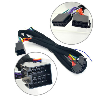 Dây nối DSP/ampli, cáp truyền tải tín hiệu âm thanh cho màn hình MG3, MG5, Peugeot cỡ bé, độ loa Plug N Play.