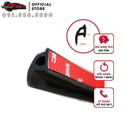 Gioăng cao su chữ P chống bụi chống ồn cho xe hơi