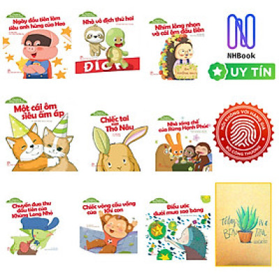 Combo Truyện Thiếu Nhi - Gieo Mầm Những Hạt Mầm Yêu Thương -9 cuốn: Chuyện Ở Rừng Hạnh Phúc ( Tặng kèm sổ tay xương rồng )
