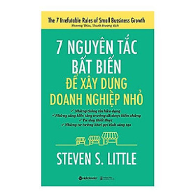 Sách - 7 Nguyên tắc bất biến để xây dựng doanh nghiệp nhỏ