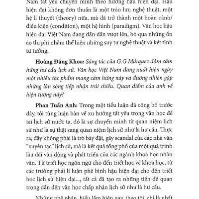 Song Hành Và Đối Thoại