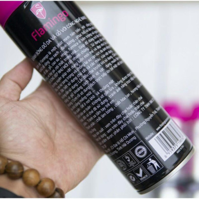 Bình xịt dưỡng bóng nội thất và đồ da ô tô hương cafe - Flamingo F096 500ml - Vệ sinh Nội thất ô tô Trendy Car