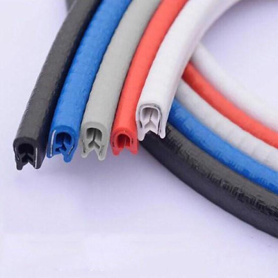 Combo 10 mét nẹp U lõi thép viền cánh cửa xe ô tô chống va đập, chống ồn chống xước