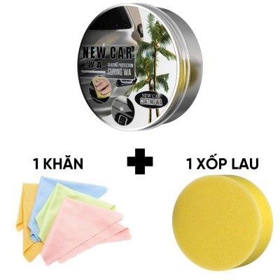 Sáp Đánh Bóng Sơn Xe EELHOE 150G Chiết Xuất Từ Dầu Cọ - Thành Phần Tự Nhiên - Bảo Vệ Sơn Xe - Tạo Hiệu Ứng Lá Sen