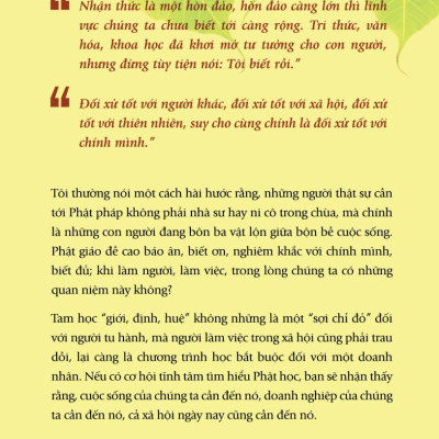 Hòa Thượng Nói Với Doanh Nhân - Vanlangbooks