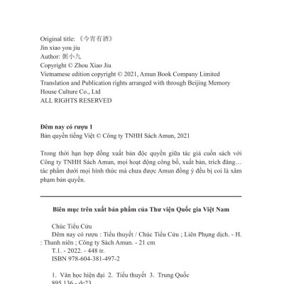 Đêm Nay Có Rượu - Tập 1