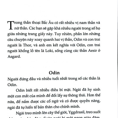 Sách - Thần Thoại Bắc Âu