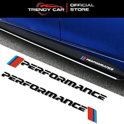 [ 1 CẶP ] TEM SỌC PERFORMANCE 20CM ( LỘT ĐƯỢC ) CAO CẤP DÁN TRANG TRÍ XE