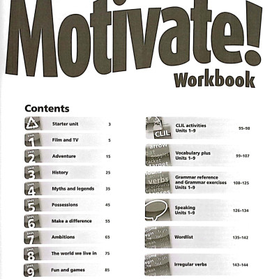 Motivate! 4 Workbook With Audio CD