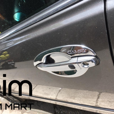 Bộ Ốp Hõm Cửa Dành Cho Xe Toyota Camry 2009 - 2013 Mạ Crom