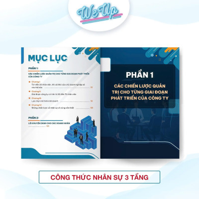 COMBO 2 CUỐN: Tuyển dụng tìm trúng nhân tài , Công Thức Nhân Sự 3 Tầng