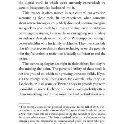 Digital Minimalism: Choosing A Focused Life In A Noisy World