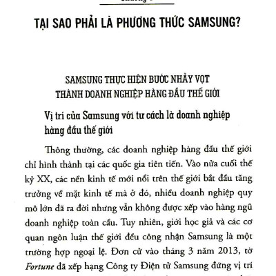 The S.ams.ung Way - Đế Chế Công Nghệ Và Phương Thức S.ams.ung _AL