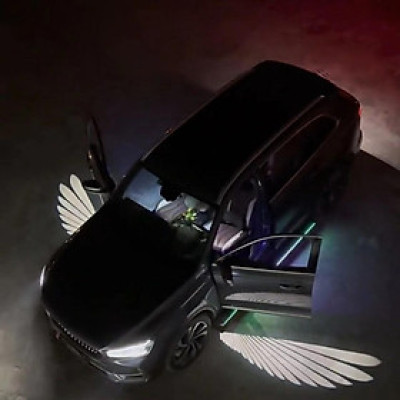 Đèn LED Hình Đôi Cánh Thiên Thần Trang Trí Xe Hơi đèn trang trí xe hơi