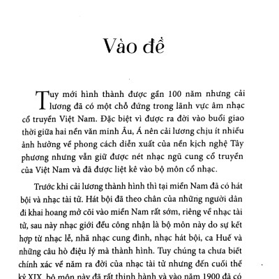 Bước Đường Của Cải Lương