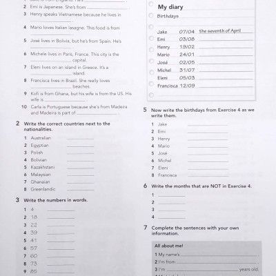 New Close-up A2: Workbook 3rd Edition