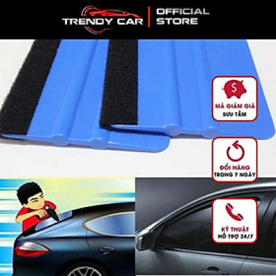 [ẢNH THẬT]Dụng cụ hỗ trợ vuốt decal dán trang trí ô tô chuyên nghiệp có bọc vải dễ sử dụng