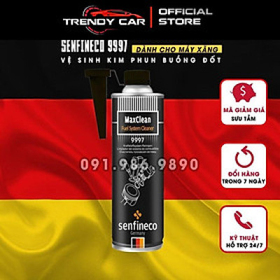[Cực Mạnh Hiệu Quả] Chai Vệ Sinh Hệ Thống Xăng Senfineco 9997–300ML Max Cleaner Fuel System Cleaner, Hàng Đức Chính Hãng