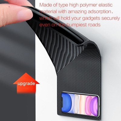 Tấm thảm silicon chống trượt Fonken dùng để cố định điện thoại gắn bảng điều khiển xe hơi và Nội thất ô tô Toyota Vios