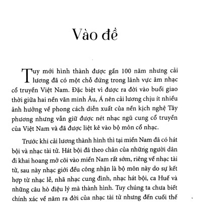 Bước Đường Của Cải Lương