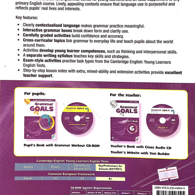 Grammar Goals 6 PB Pk w CD-ROM