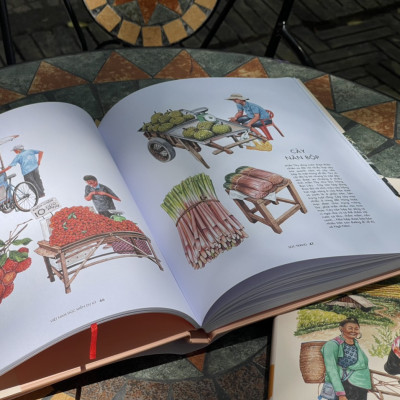 (Bìa cứng, in màu toàn bộ) VIỆT NAM DỌC MIỀN DU KÝ TẬP 1-Lê Rin - Thái Hà- NXB Lao Động