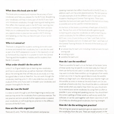 IELTS Vocabulary Up To Band 6.0 With Downloadable Audio