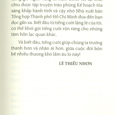 Kế Hoạch Tỏa Sáng Khắp HT (Tập truyện trào phúng)