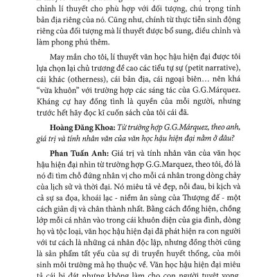 Song Hành Và Đối Thoại