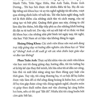 Song Hành Và Đối Thoại