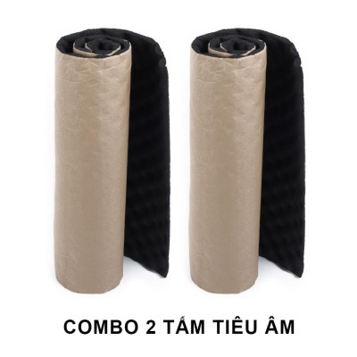 Mút trứng tiêu Âm, Bông Hấp Thụ Âm Thanh Ô Tô Chịu Nhiệt, chống cháy, chống thấm màu đen