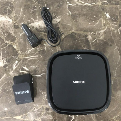 Máy Khử Mùi Lọc Không Khí Ô Tô Thương Hiệu Cao Cấp Philips GP6201 - Công suất: 3.7W - Hàng Nhập Khẩu
