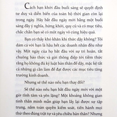 Buổi Sáng Diệu Kỳ Dành Cho Doanh Nhân - APS