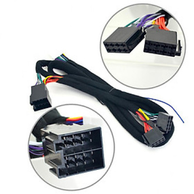 Dây Giắc DSP/ ampli nối màn hình nguyên bản theo xe ô tô Peugeot CÁC DÒNG XE độ Loa Plug N Play