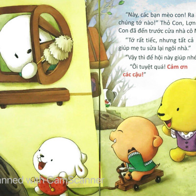 Thỏ Con Ơi - Ngôi Nhà Cầu Vồng