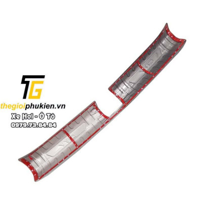 BỘ SẢN PHẨM Nẹp bước chân và ốp chống trầy cốp Honda City 2021 - Mẫu Titan