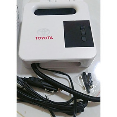 Máy Bơm Lốp Xe Ô tô TOYOTA - Đồng Hồ Điện Tử Cao Cấp - Hàng sản xuất ủy quyền chính hãƞg - Bảo Hành 12 Tháng Đổi Mớ
