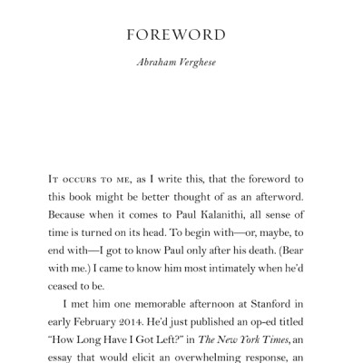 When Breath Becomes Air - (Mass Market)