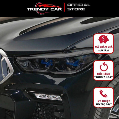 Phim dán đèn xe hơi cao cấp 3 lớp, film dán xe thể thao, đổi màu đèn pha đèn hậu ô tô xe máy Khuyến mại