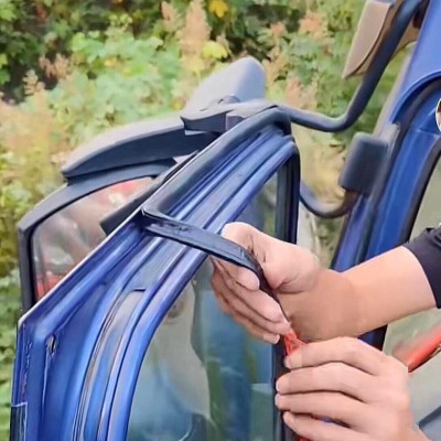Gioăng D caosu bản lớn nhất 14mm nẹp cánh cửa xe giúp khít khe cửa ô tô