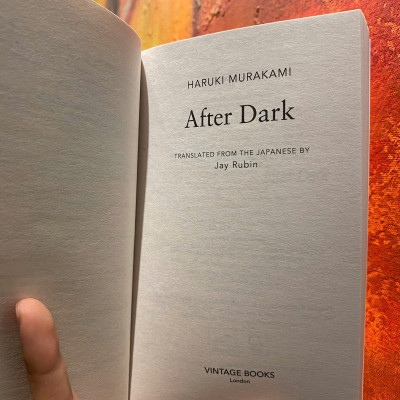 Sách - After Dark by MURAKAMI Haruki - International Best Seller/Science Fiction & Fantasy/Vintage