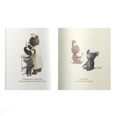 Sách - Khoảnh Khắc Im Lặng - Song Ngữ Anh Việt - Đông A