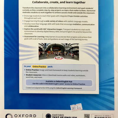 Harmonize 4 Student Book With Online Practice B1+ Level