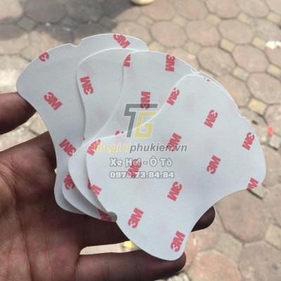 Bộ ốp tay nắm cửa xe Ford Ecosport 2014-2020 mạ Crom - Tặng miếng dán trong suốt chống xước hõm cửa