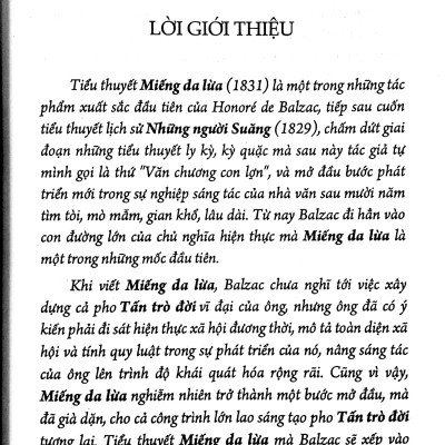Miếng Da Lừa (Trí Việt)